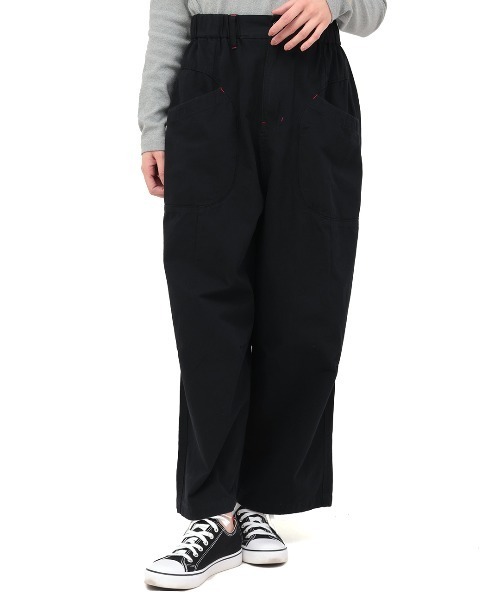 チチカカ（チチカカ）の「ツイルオウウ゛ァムパンツ（その他パンツ・レディース・ベージュ/ブラック・FREE）」の14枚目の写真