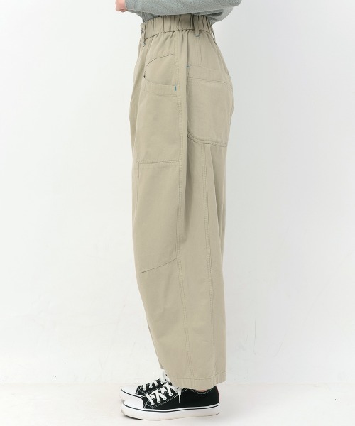 チチカカ（チチカカ）の「ツイルオウウ゛ァムパンツ（その他パンツ・レディース・ベージュ/ブラック・FREE）」の16枚目の写真