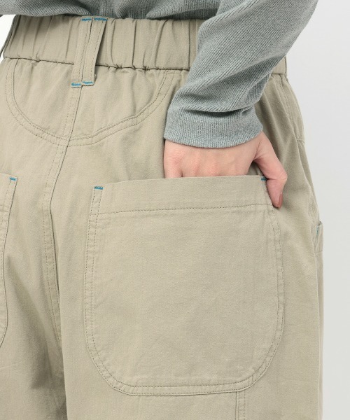 チチカカ（チチカカ）の「ツイルオウウ゛ァムパンツ（その他パンツ・レディース・ベージュ/ブラック・FREE）」の6枚目の写真