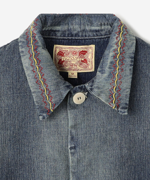 Bshop（ビショップ）の「Monostereo | デニムジャケット WOMEN（デニムジャケット・レディース・インディゴブルー・M）」の2枚目の写真