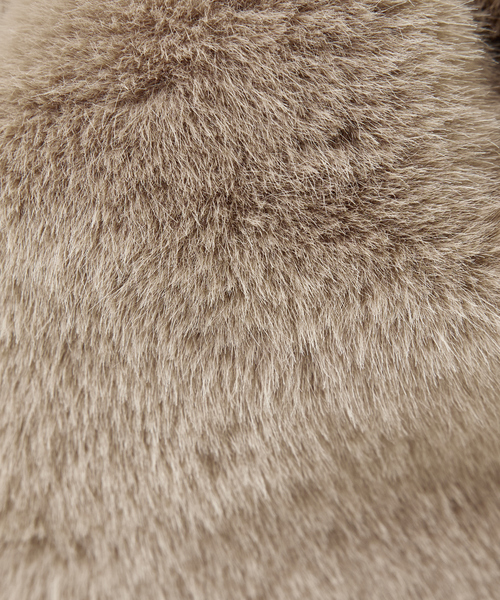 LOWELL things(ロウェル シングス)の「TWISTE/ダブルポケット2WAYトート Mファー(トートバッグ・レディース・アイボリー/ブラック系その他・フリー)」の19枚目の写真