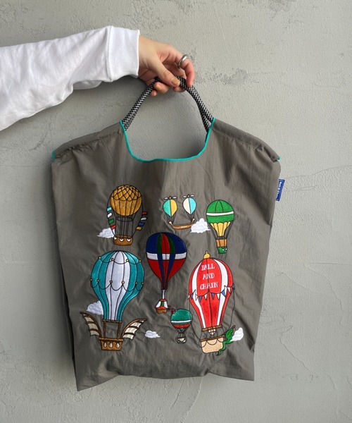 BALL&CHAIN/ボールアンドチェーン] BALOONS 刺繍デザインナイロン
