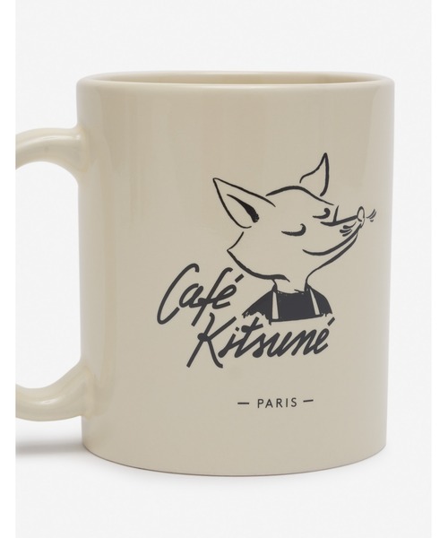 Maison Kitsune（メゾンキツネ）の「CAFE KITSUNE BARISTA FOX MUG（グラス/マグカップ/タンブラー・メンズ・クリーム・U）」の3枚目の写真