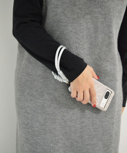 BROTHERHOOD（ブラザーフッド）の「【BROTHERHOOD】Silver Blade Rope Wrist Strap（スマホグッズ・メンズ・シルバー・FREE）」の3枚目の写真