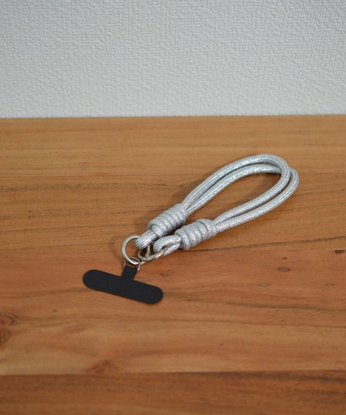 BROTHERHOOD（ブラザーフッド）の「【BROTHERHOOD】Silver Blade Rope Wrist Strap（スマホグッズ・メンズ・シルバー・FREE）」の6枚目の写真