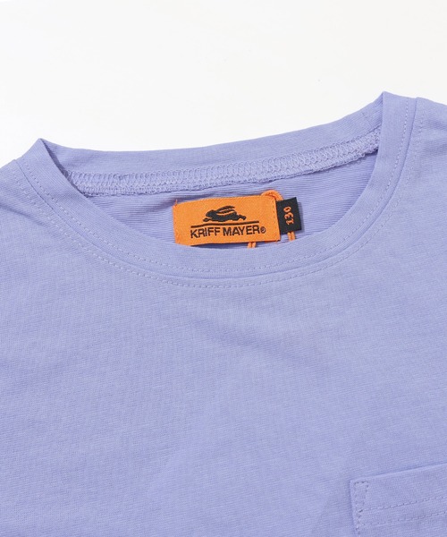 KRIFF MAYER Kid's Collection(クリフメイヤーキッズコレクション)の「UVカットさら長袖Tシャツ(長寿)(Tシャツ/カットソー・キッズ・ライトグリーン/グレー/マスタード/グレイッシュベージュ/チャコール/サックスブルー・170/160/150/140/130/120)」の19枚目の写真