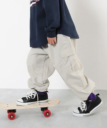 iasof/カーゴパンツ/2/ナイロン/KHK/無地/2WAY/ナイロンカーゴパンツ