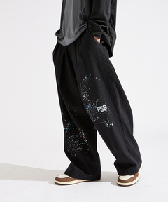 neith./ネイス/Meteor Low-rise Sweat Pants(Black)（スウェットパンツ