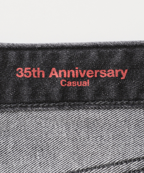 RED CARD TOKYO（レッドカード）の「RED CARD TOKYO / レッドカード トーキョー 別注 35th Anniversary Casual（デニムパンツ・レディース・エメラルドブルー/ブラック系その他/ブルー・22/23/24/25）」の14枚目の写真