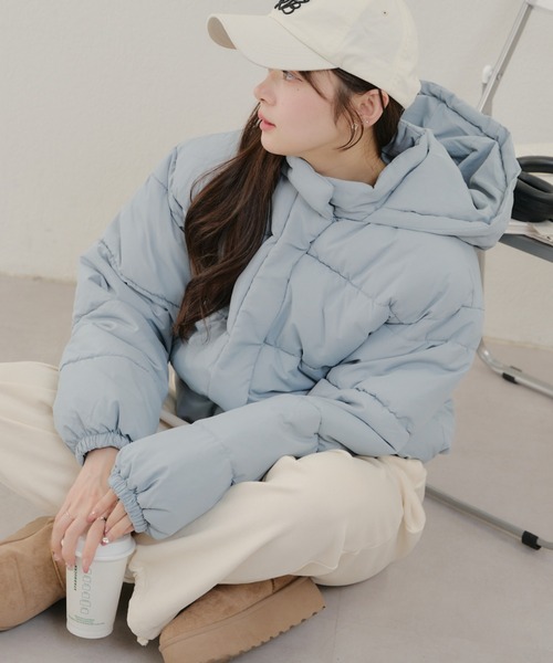 Eimee Law（エイミーロウ）の「ビッグカラー中綿ベスト（ダウン