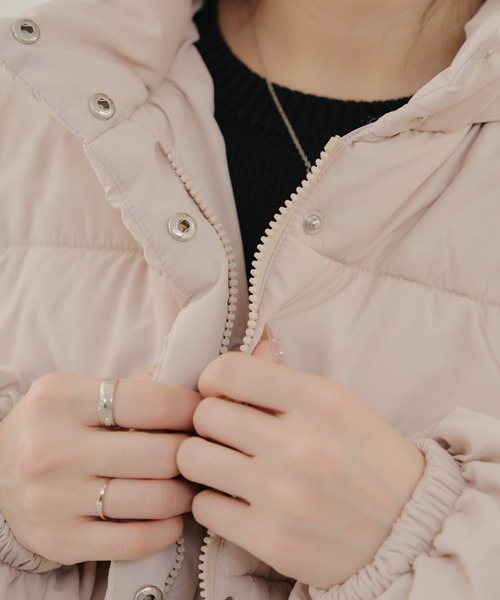 セール】フード中綿ジャケット（ダウンジャケット/コート）｜Remind me