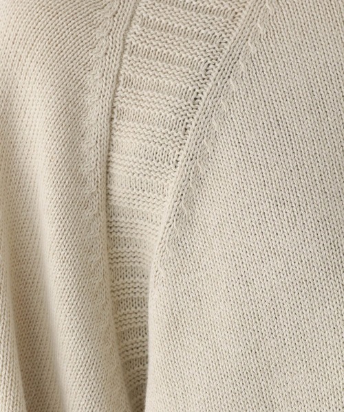 LEPSIM（レプシィム）の「ラグランニットチュニック　291609（ニット/セーター・レディース・アイボリー/ミント/ブルー系その他/チャコールグレー・FREE）」の16枚目の写真