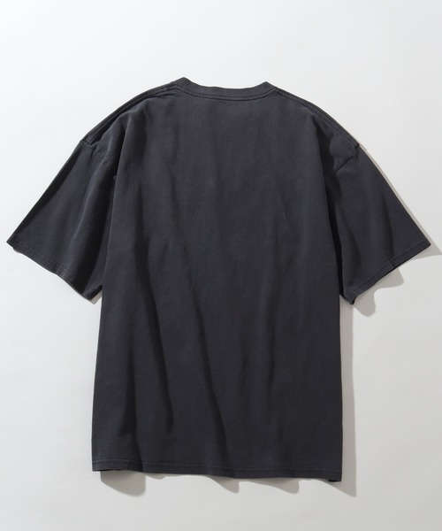 ROCAWEAR(ロカウェア)の「【ROCAWEAR/ロカウェア】ヴィンテージピグメント加工 ロゴプリント 半袖Tシャツ(Tシャツ/カットソー・メンズ・スミクロ/ブラック系1・XL/M/L)」の7枚目の写真