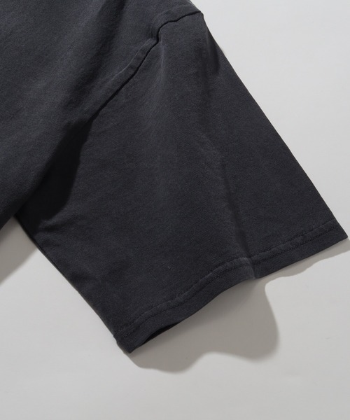 ROCAWEAR(ロカウェア)の「【ROCAWEAR/ロカウェア】ヴィンテージピグメント加工 ロゴプリント 半袖Tシャツ(Tシャツ/カットソー・メンズ・スミクロ/ブラック系1・XL/M/L)」の12枚目の写真