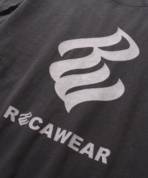ROCAWEAR(ロカウェア)の「【ROCAWEAR/ロカウェア】ヴィンテージピグメント加工 ロゴプリント 半袖Tシャツ(Tシャツ/カットソー・メンズ・スミクロ/ブラック系1・XL/M/L)」の10枚目の写真