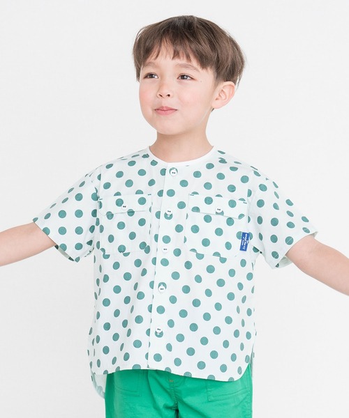 RAGMART（ラグマート）の「ノーカラーシャツ（シャツ/ブラウス・キッズ・ストライプ/その他/チェック/ドット・95cm/90cm/80ｃｍ）」の3枚目の写真