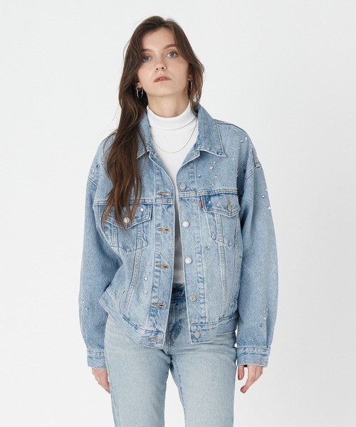 い*す様 Levi's ライトブルー デニムジャケット Lサイズ Levi's デニムジャケット ライトブルー 大セール！Levi's ライト