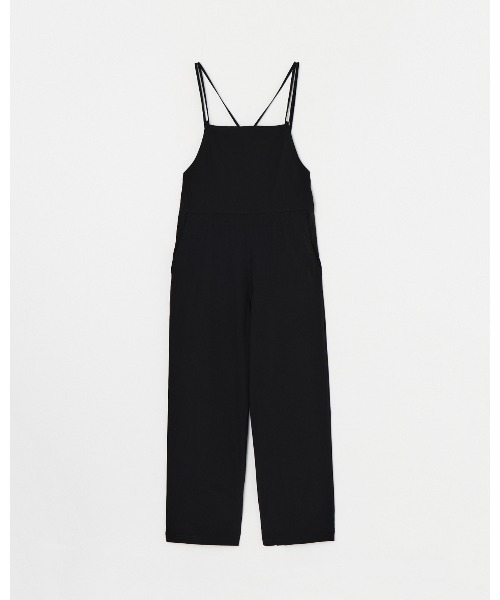 THOUSAND MILE（サウザンドマイル）の「【THOUSAND MILE】CAMISOLE SALOPETTE/キャミソールサロペット（サロペット/オーバーオール・レディース・グレイッシュブルー/ブラック/チャコールグレー/オリーブ/ベージュ・FREE）」の2枚目の写真