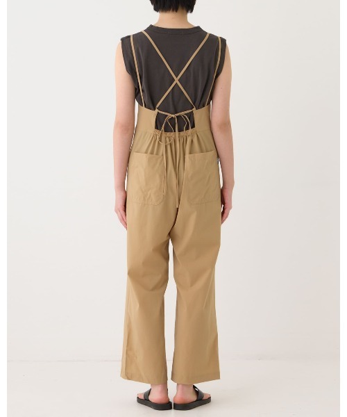 THOUSAND MILE（サウザンドマイル）の「【THOUSAND MILE】CAMISOLE SALOPETTE/キャミソールサロペット（サロペット/オーバーオール・レディース・グレイッシュブルー/ブラック/チャコールグレー/オリーブ/ベージュ・FREE）」の9枚目の写真