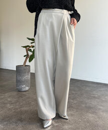 ラップワイドパンツ