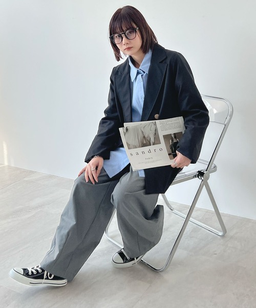 セール】【3サイズ展開】BIGダブルテーラードジャケット（テーラード