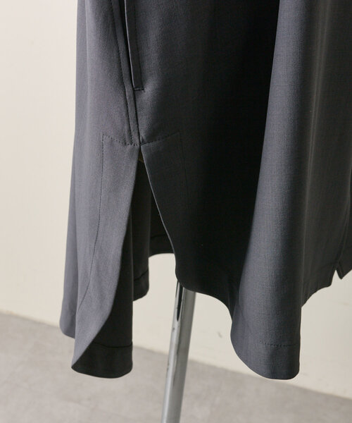 ear PAPILLONNER(イアパピヨネ)の「《セットアップ着用》ロングシャツジャケット【SUM1 STYLE(スミスタイル)】(その他アウター・レディース・サンドベージュ/グレー・FREE)」の11枚目の写真