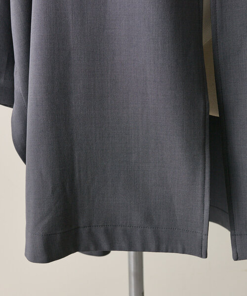 ear PAPILLONNER(イアパピヨネ)の「《セットアップ着用》ロングシャツジャケット【SUM1 STYLE(スミスタイル)】(その他アウター・レディース・サンドベージュ/グレー・FREE)」の12枚目の写真
