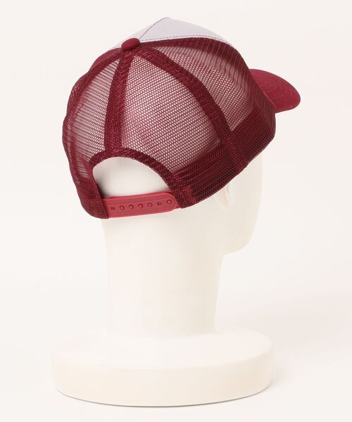 OVERRIDE（オーバーライド）の「Cornell CAMVAS MESH CAP / カレッジ（キャップ・メンズ・レッド・57~59cm）」の9枚目の写真