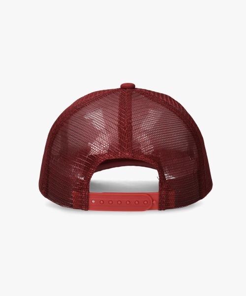 OVERRIDE（オーバーライド）の「Cornell CAMVAS MESH CAP / カレッジ（キャップ・メンズ・レッド・57~59cm）」の5枚目の写真