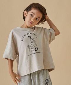 花瓶のニットTシャツ 45R天竺の90845星Tシャツ: WOMEN｜45R