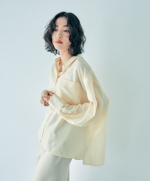 セール】サラキレポンチョ長袖シャツ 303844（シャツ/ブラウス