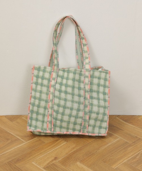 トートバッグ　dopタンバリン　インディゴ Mサイズ ミナペルホネン dop タンバリン トートバッグ ネイビー