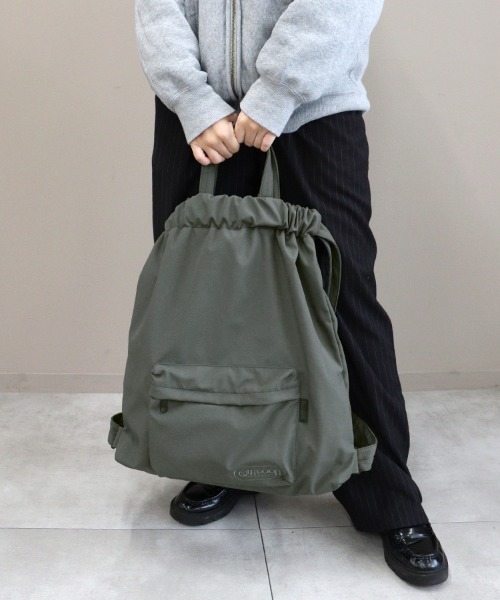 OUTDOOR PRODUCTS（アウトドアプロダクツ）の「【OUTDOOR PRODUCTS】2way バックパック [151116]（バックパック/リュック・レディース・ブラック/グレー・F）」の9枚目の写真