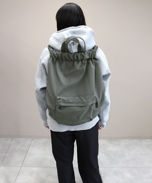 OUTDOOR PRODUCTS（アウトドアプロダクツ）の「【OUTDOOR PRODUCTS】2way バックパック [151116]（バックパック/リュック・レディース・ブラック/グレー・F）」の11枚目の写真