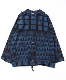 SAWINTO（ソイント）の「JAWANDI -  SNAP BUTTON HOODIE JACKET BATIK（その他アウター）」