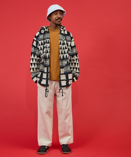 SAWINTO（ソイント）の「JAWANDI -  SNAP BUTTON HOODIE JACKET BATIK（その他アウター・メンズ・その他2/その他1/その他3/その他4・X-LARGE/LARGE）」の6枚目の写真