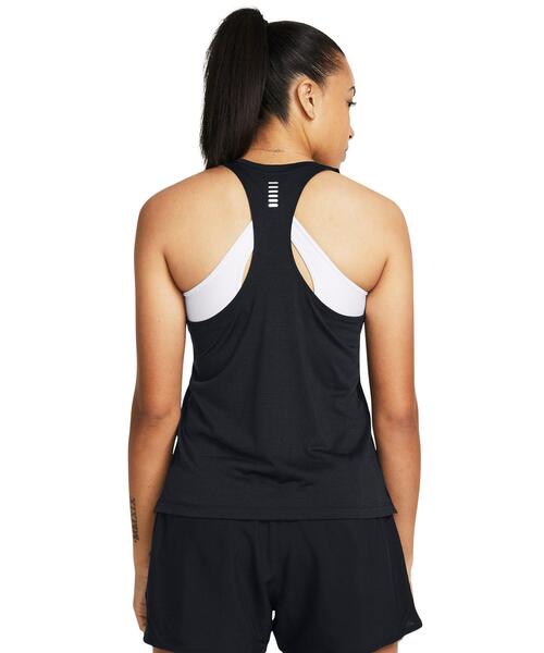 UNDER ARMOUR（アンダーアーマー）の「UAローンチ シングレット（ランニング/レディース）（タンクトップ・レディース・ブラック・XL/M/L/S）」の2枚目の写真