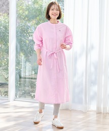 シャツワンピース（ピンク/桃色系・コットン）ファッション通販 - ZOZOTOWN