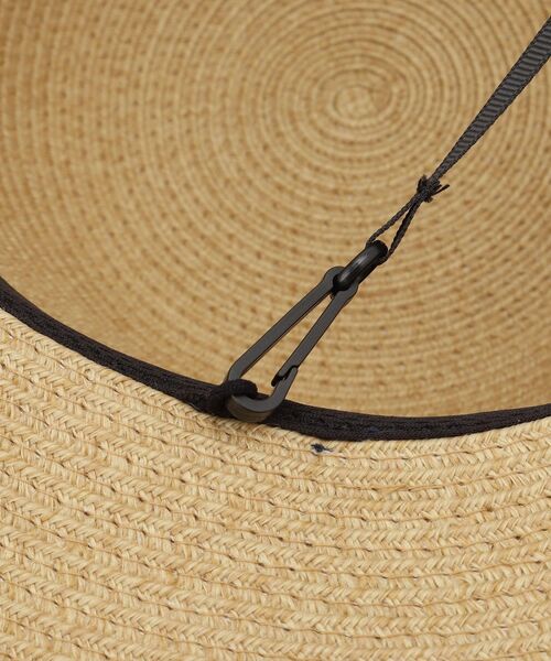 Dessin（デッサン）の「【UVカット・洗える】グログランリボンハット（ハット・レディース・ライトベージュ/ブラウン系その他2・00）」の9枚目の写真