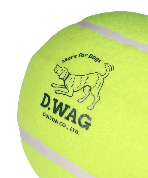 DULTON（ダルトン）の「TENNIS BALL SET OF 2 L/テニスボール セット 2pcs（ペット用おもちゃ・メンズ・イエロー・L）」の3枚目の写真