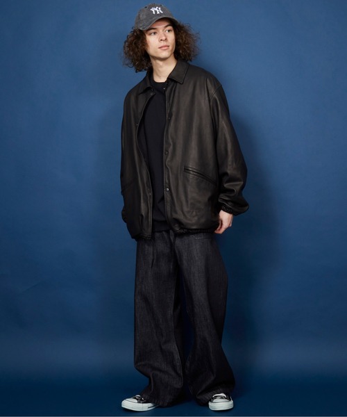 unrelaxing（アンリラクシング）の「US NAVY　デニムパンツ（デニムパンツ・メンズ・インディゴブルー/ブラック・マルチサイズ）」の4枚目の写真