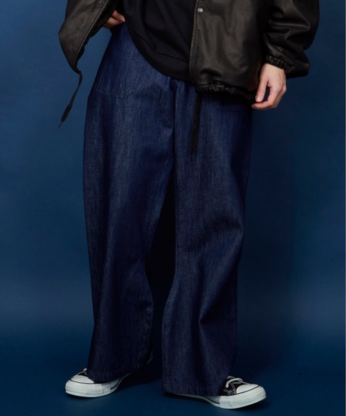 unrelaxing（アンリラクシング）の「US NAVY　デニムパンツ（デニムパンツ・メンズ・インディゴブルー/ブラック・マルチサイズ）」の18枚目の写真