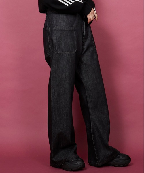 unrelaxing（アンリラクシング）の「US NAVY　デニムパンツ（デニムパンツ・メンズ・インディゴブルー/ブラック・マルチサイズ）」の10枚目の写真