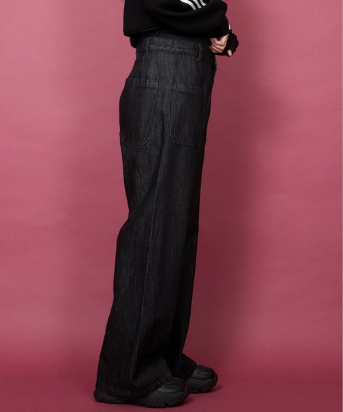 unrelaxing（アンリラクシング）の「US NAVY　デニムパンツ（デニムパンツ・メンズ・インディゴブルー/ブラック・マルチサイズ）」の11枚目の写真