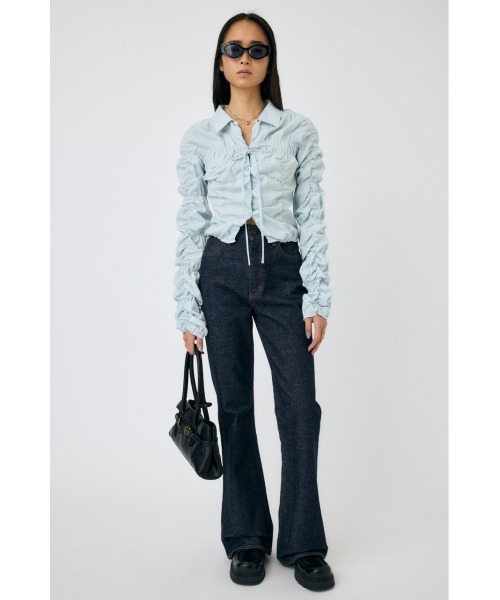 セール】FRONT TIE シャーリングシャツ（シャツ/ブラウス