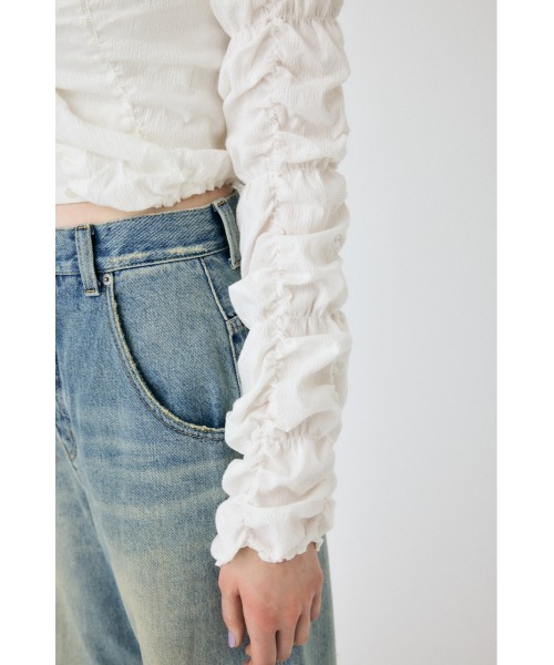 moussy - 新品★  moussy シャーリング　シャツ AZUL BY MOUSSY | シャーリングスキントップス (Tシャツ