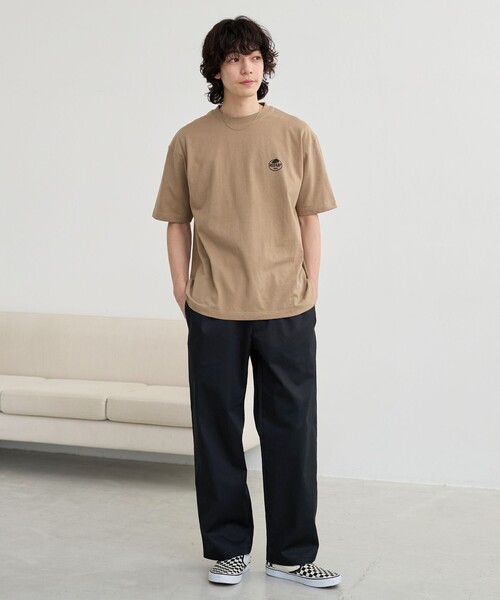 coen(コーエン)の「【REDKAP/レッドキャップ】別注ツイルイージーワイドパンツ(その他パンツ・メンズ・ブラック/ベージュ・M/L/XL)」の4枚目の写真