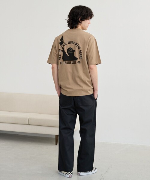 coen(コーエン)の「【REDKAP/レッドキャップ】別注ツイルイージーワイドパンツ(その他パンツ・メンズ・ブラック/ベージュ・M/L/XL)」の8枚目の写真