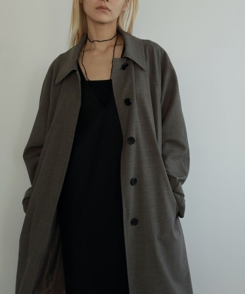 anuke（アンヌーク）の「anuke Cutoff Vneck Onepiece 62510324（ワンピース・レディース・ブラック/グレー・36/38）」の11枚目の写真