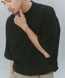 NewAnce（ニュアンス）の「【NewAnce】Oversize Mock Neck Tee /オーバーサイズモックネックTee（Tシャツ/カットソー）」